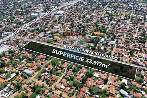 Terreno de 3 has a 1 cuadra de cacique Lambaré — foto 3