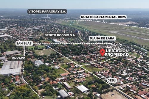 En venta 2 terrenos juntos en Mariano Roque Alonso, foto 4