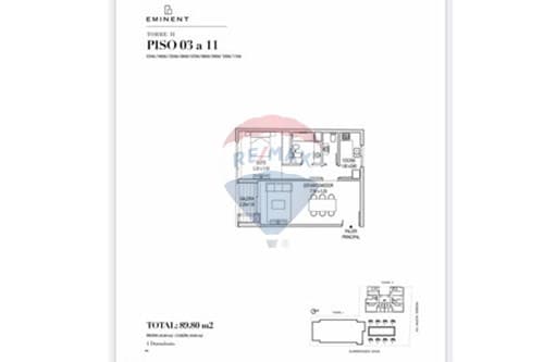 Departamento de 1 dorm en edificio eminent nuevo — foto 1