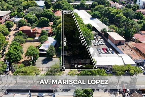 Terreno de 2.692 m² sobre mcal. López — foto 4