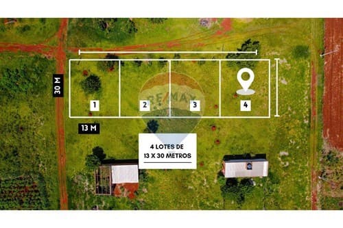 Terreno en Venta - km 18 Minga Guazú