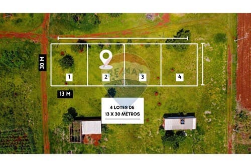 Terreno en Venta - km 18 Minga Guazú