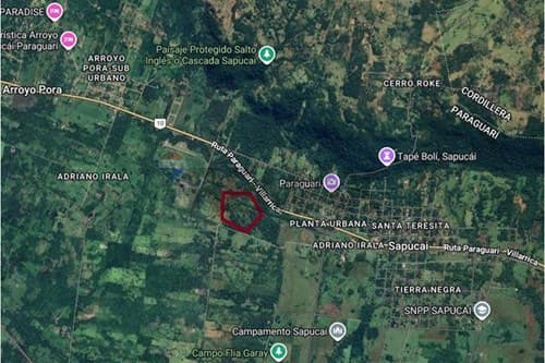 "Terreno en Sapucai: ¡63,000 m² Gran Potencial!"