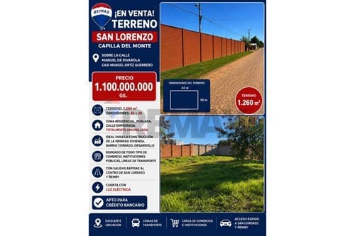 De terreno en San Lorenzo, limite con Ñemby, foto 1