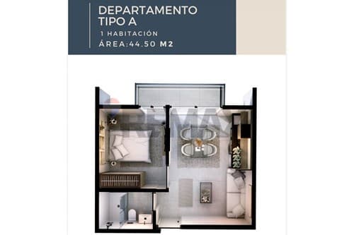 Departamento de un dormitorio en pozo en Las Lomas — foto 3