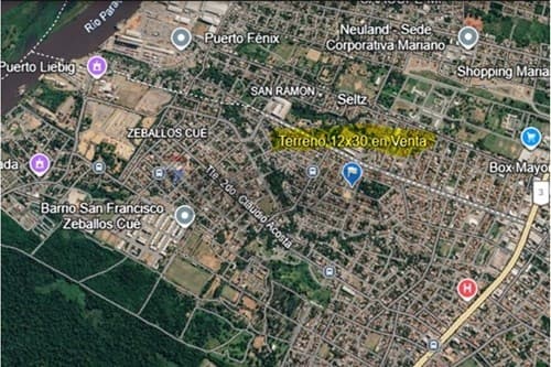 Terreno en venta en Loma Pytá, Asunción – 360 m², foto 2