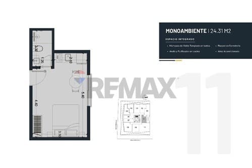 De depto. Studio. Lumiere madero, Luque, foto 5