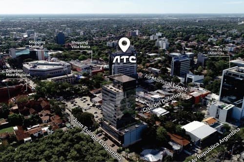 Oficina en alquiler - asuncion trading center