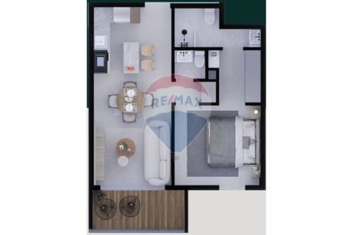 Departamento de 1 Dormitorio-Elegancia y Espacio — foto 2