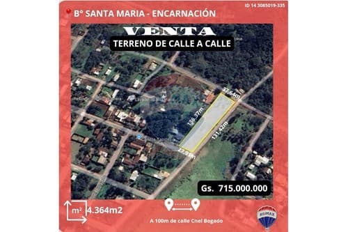 Venta amplia propiedad en barrio sta. Maria - enc