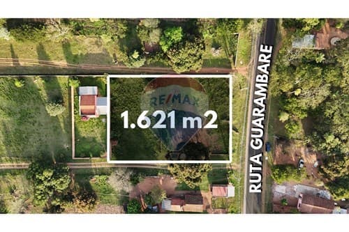 Gran terreno en esquina en Ypané – 1.691 m², foto 2