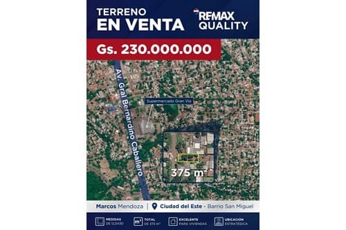 📍 Terreno en Venta – Barrio San Miguel