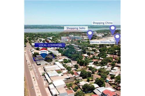 Salon comercial de 525m2 salto del guaira — foto 3