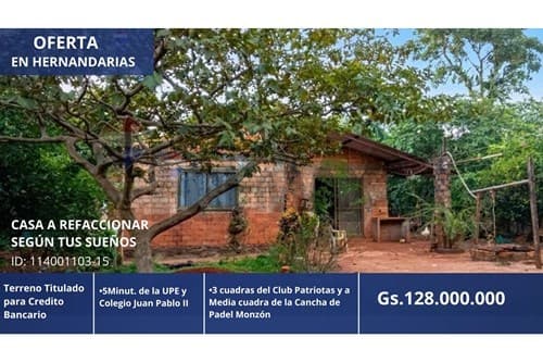 Terreno con Casa en Hernandarias — foto 3