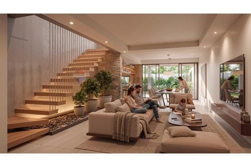 Moderna casa pareada residencial - b. San jorge — foto 5