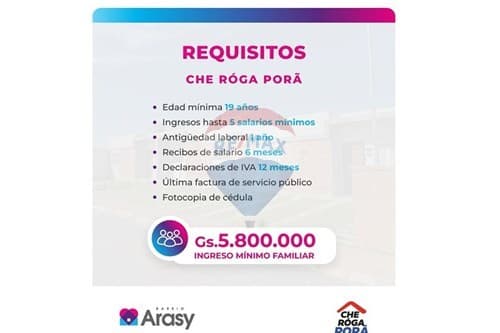 Barrio arasy i en areguá casas listas para mudarte — foto principal