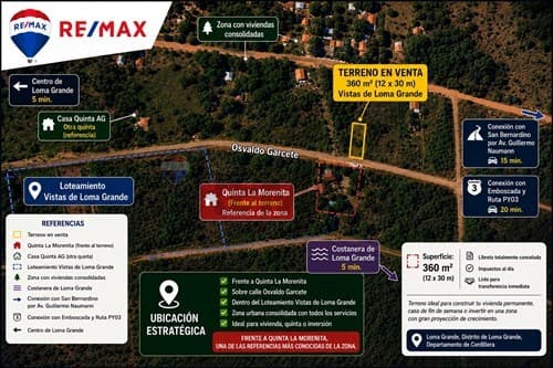 Terreno en venta-loma grande-cordillera — foto 5