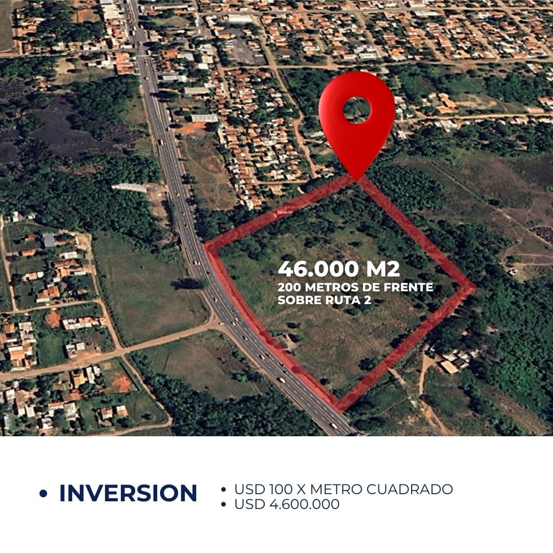 En venta 4,5 hectareas sobre ruta 2 con 200 fr s/ ruta, foto 4