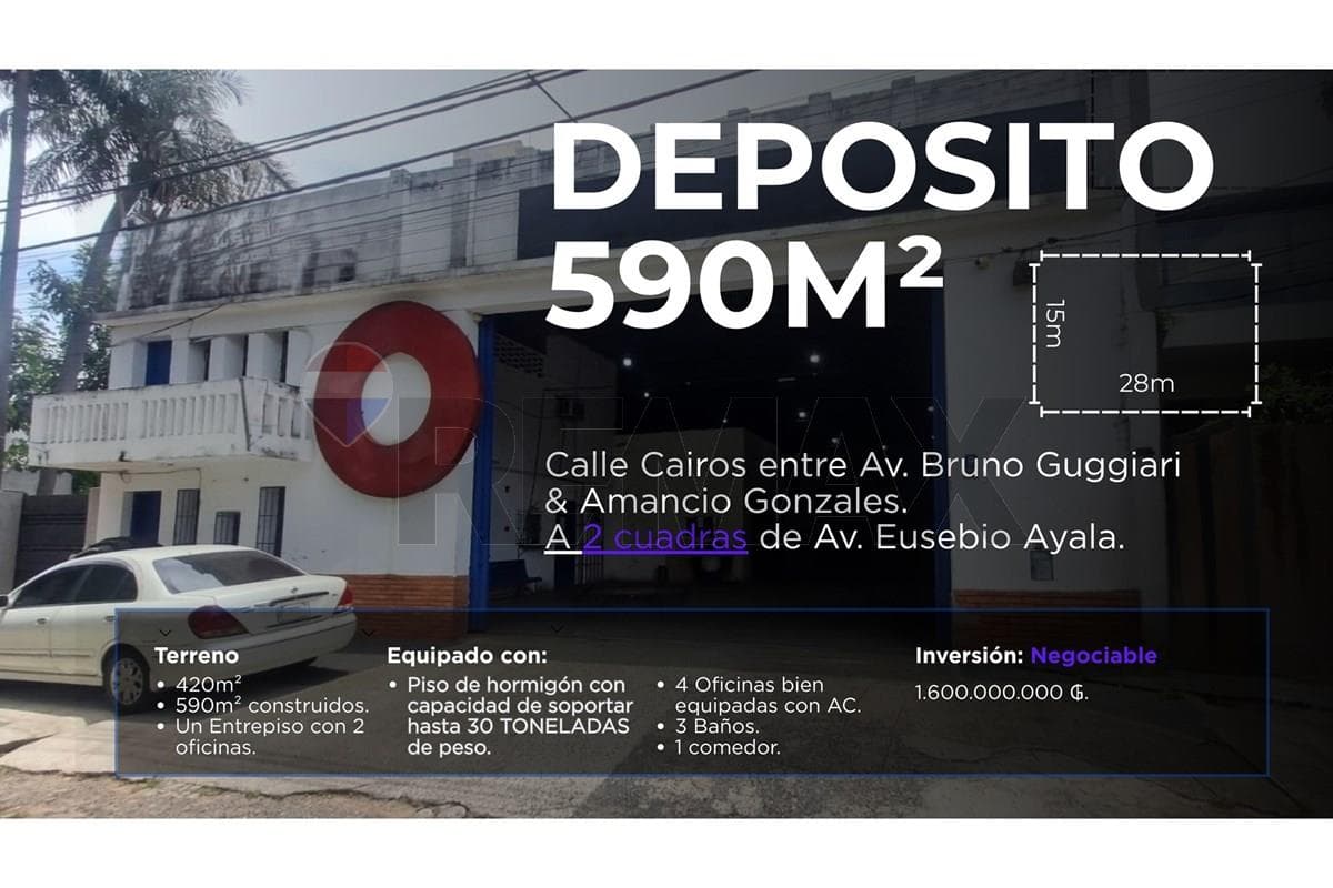 Amplio Deposito en Vista Alegre a 2 cuadras de Eusebio A, foto 1