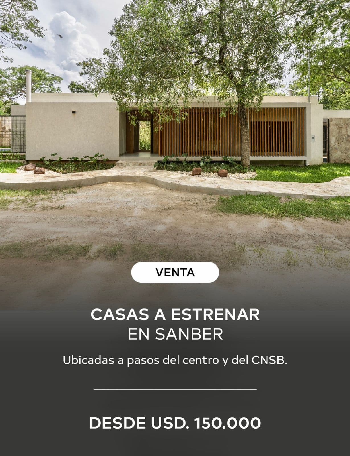 Vendo hermosa casa a estrenar en sanber