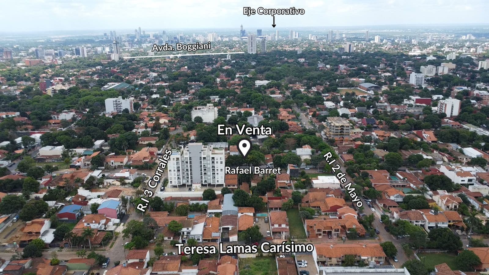 Terreno de 3.000 m² en venta en bo los laureles – asuncion, foto 2