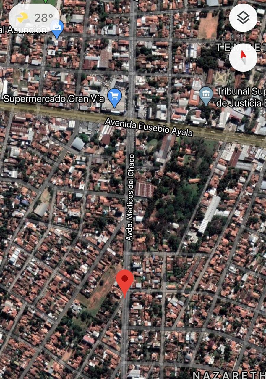 Vendo terreno. Avenida medicos del chaco