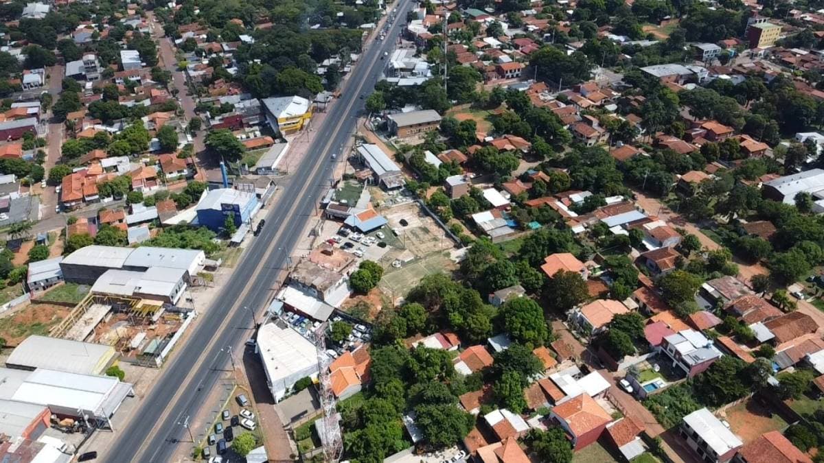 Terreno de calle a calle 5.500 m2 sobre acceso sur en esquina Ñemby pai ñu, foto 3
