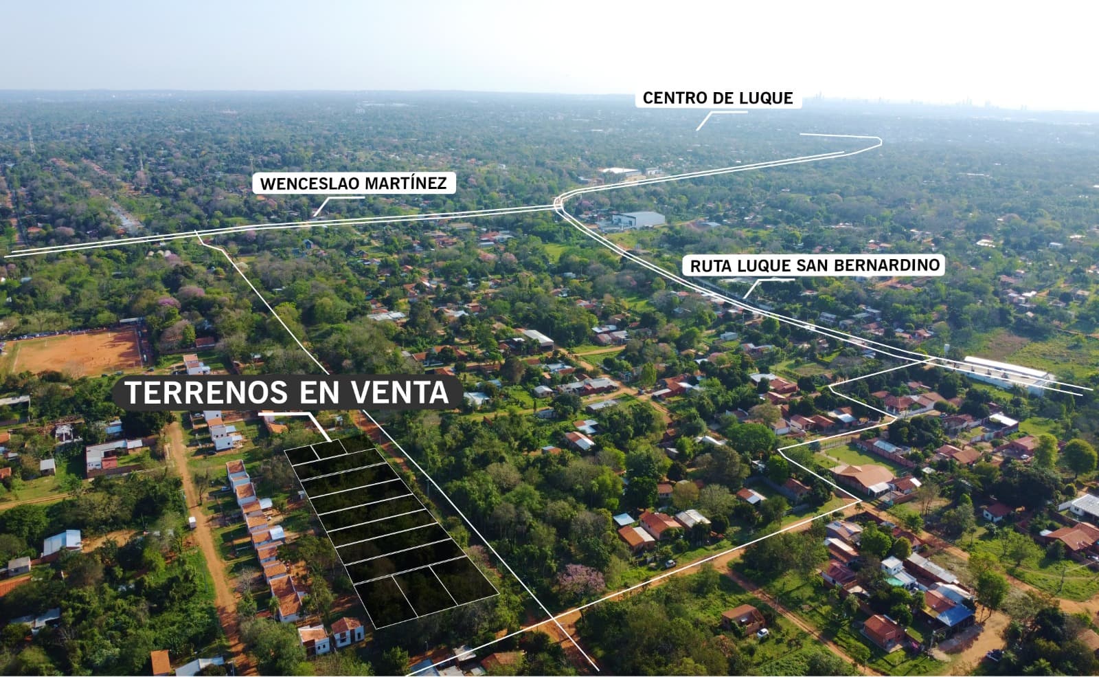 5000 m2 en Luque para desarrollo, foto 2