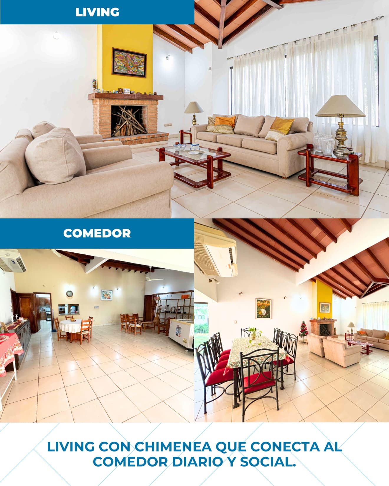 Amplia casa a la venta en Lambare, en barrio cerrado — foto 3