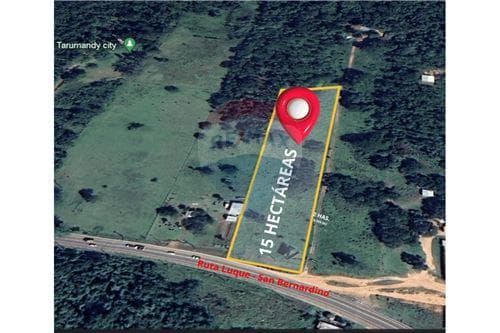 Terreno - Venta - Paraguay Central 15 hectáreas en venta - Ruta Luque Sanber