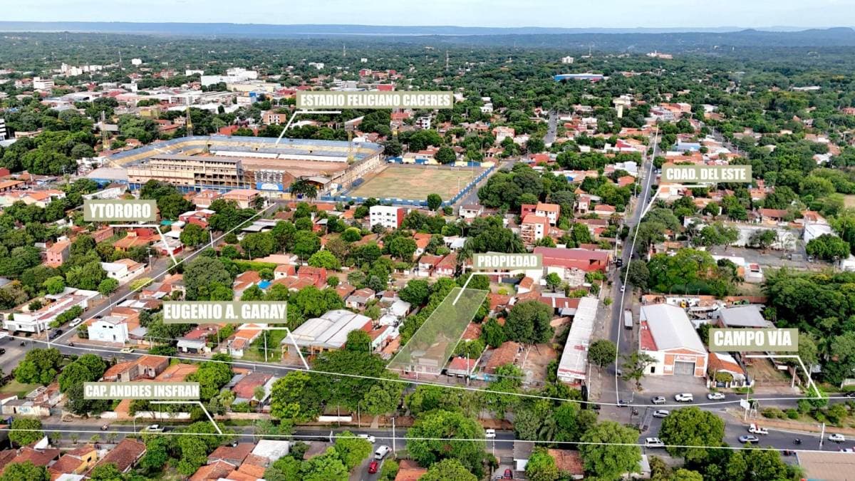 Vendo terreno en Luque cuarto barrio