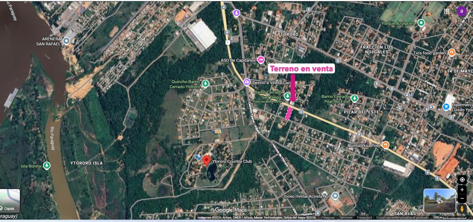 Frente comercial sobre ruta 1 – ypané — foto 4