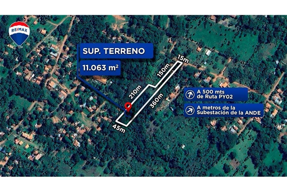 Importante terreno de 1 héctarea en la ciudad de itauguá, zona guazú virá, foto 1