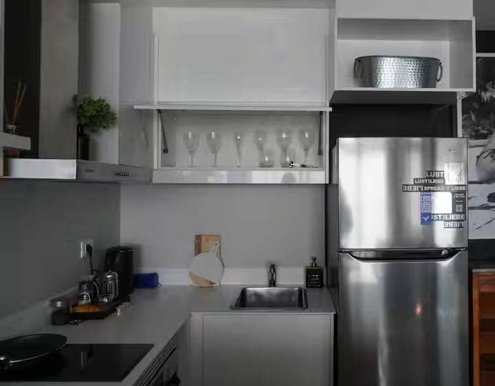 Departamento de 1 dormitorio amoblado - edificio, foto 1