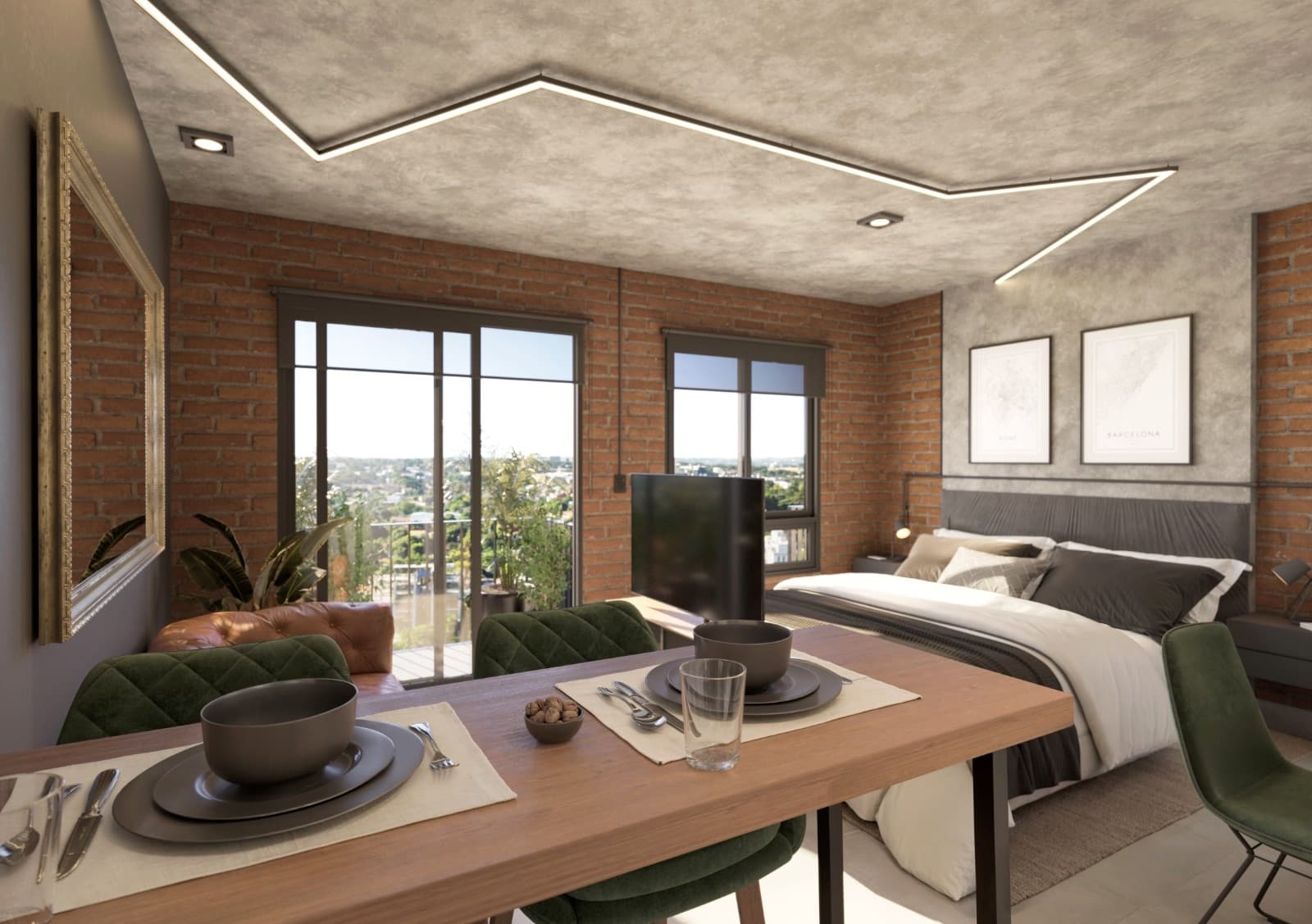 Monoambientes en soho flats, b° Recoleta — foto 3