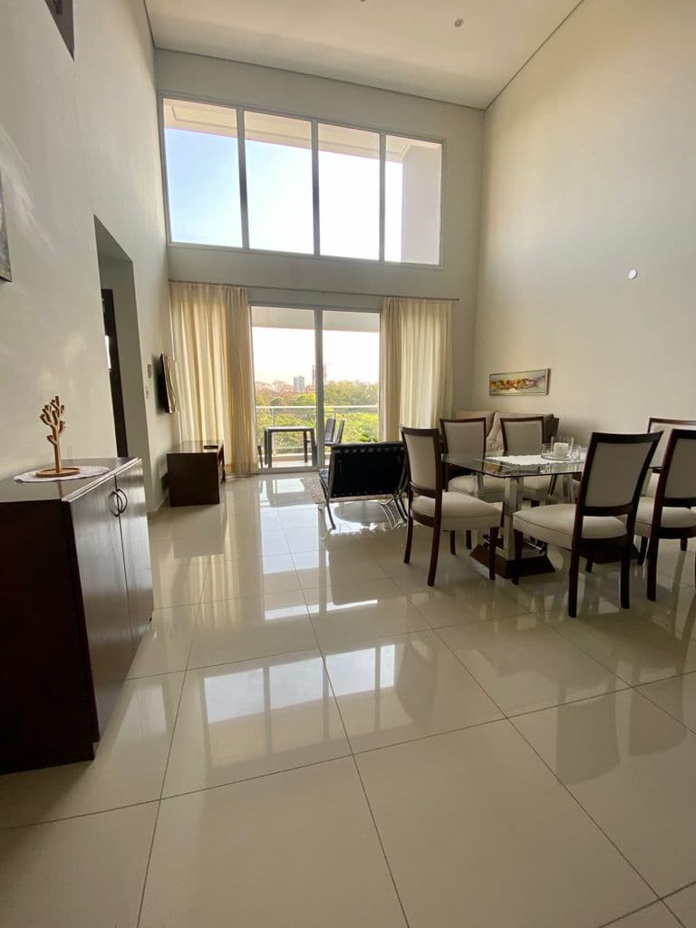 Moderno dpto amoblado de 2 niveles, Villa Morra:, foto 1