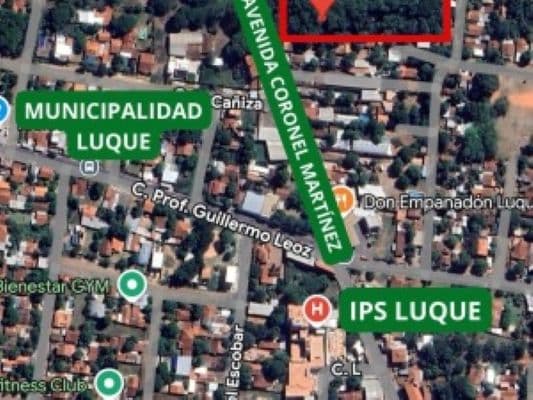 En venta Amplio terreno de 4.148 m² en Luque sobre la avenida Cnel Martínez, foto 2