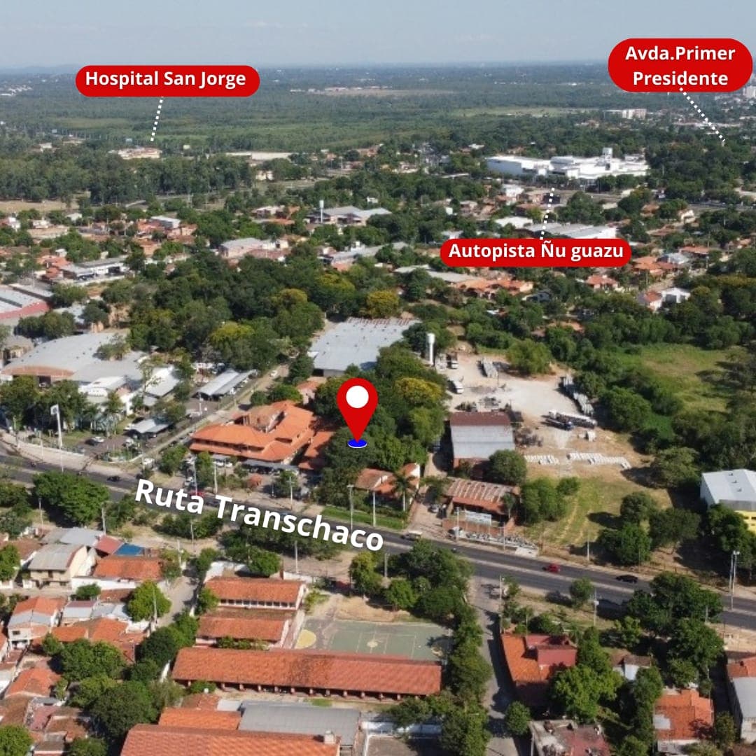 ¡atención inversionistas, oferta amplio terreno sobre la ex avda. Transchaco!