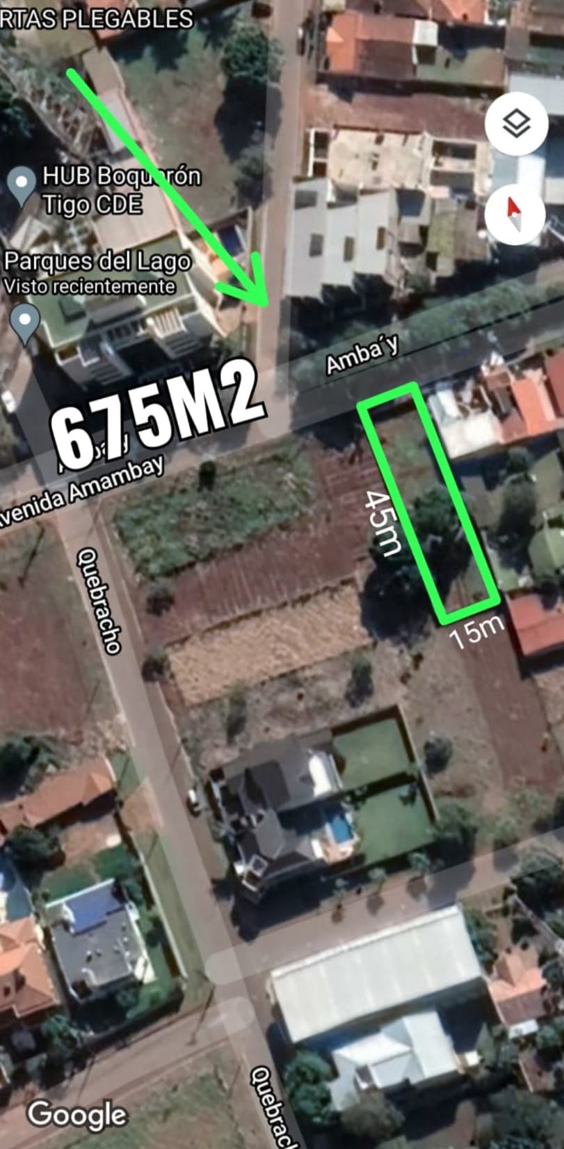 Terreno sobre av. Ambay, b° boquerón 2! Ref. A.a, foto 1
