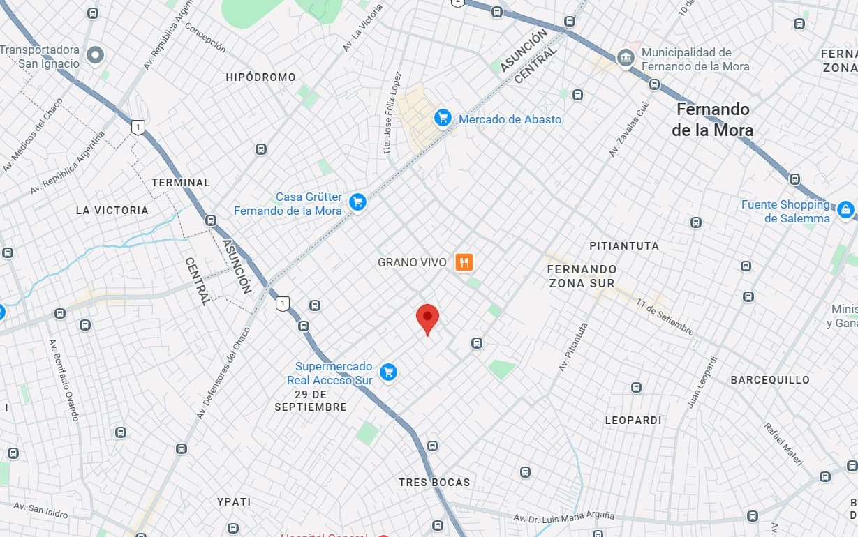 Venta TERRENO en esquina, en Fernando de la Mora, zona SUR