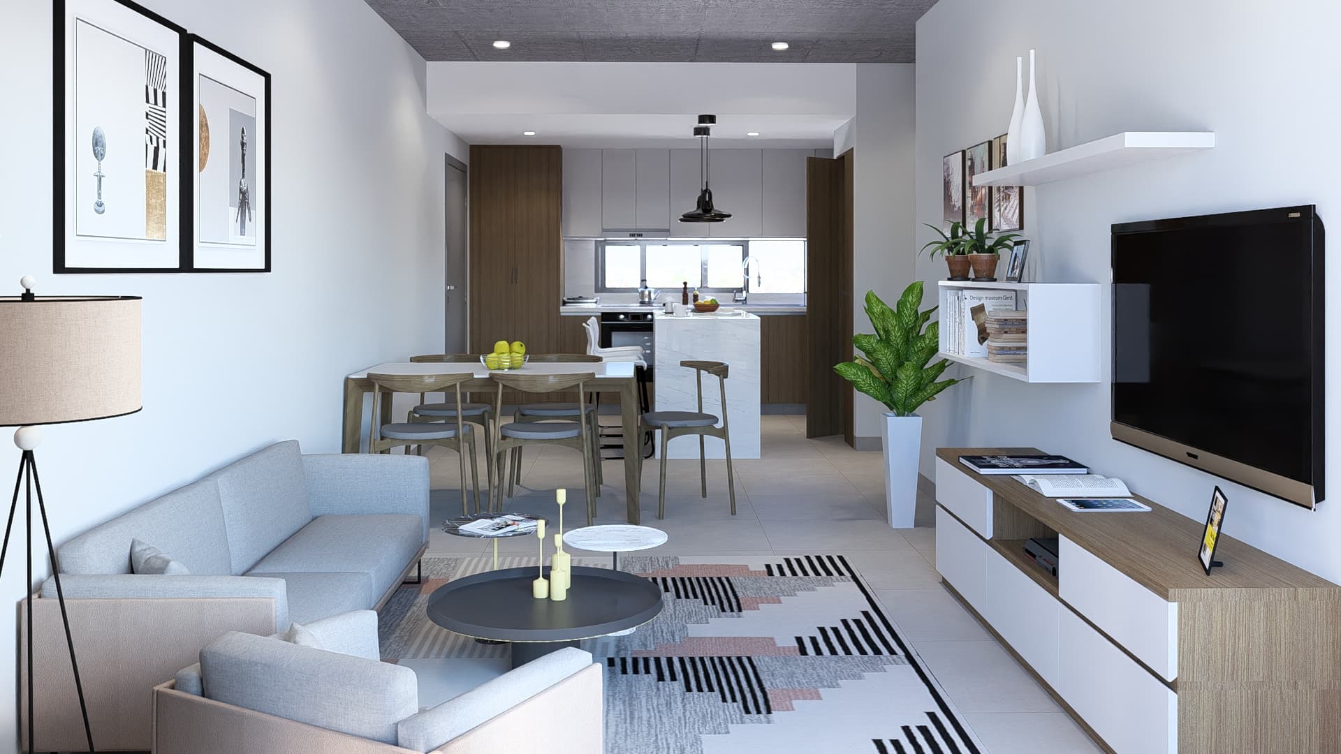 Venta departamento 2 habitaciones – ykua satí, Asunción