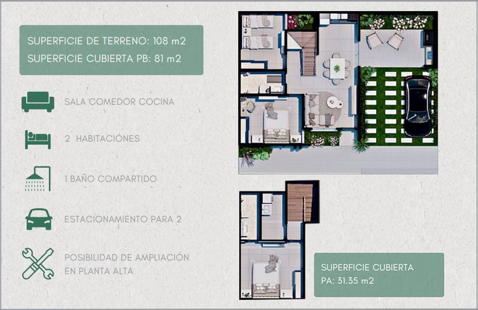 duplex en el barrio cerrado Los Castaños, Luque, foto 3