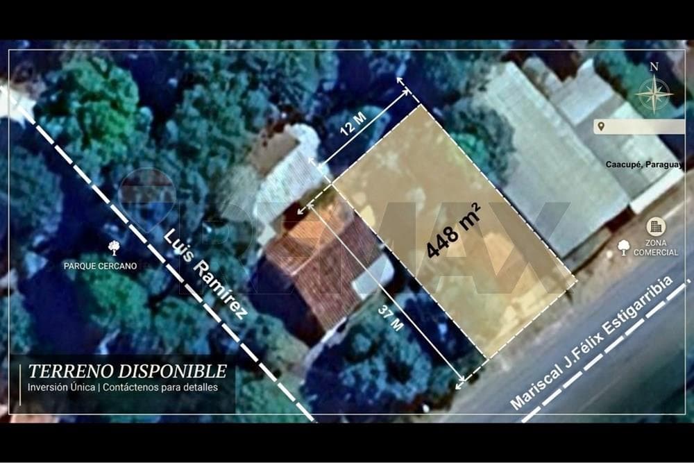 Terreno sobre av. Principal en caacupé – 448 m², foto 3