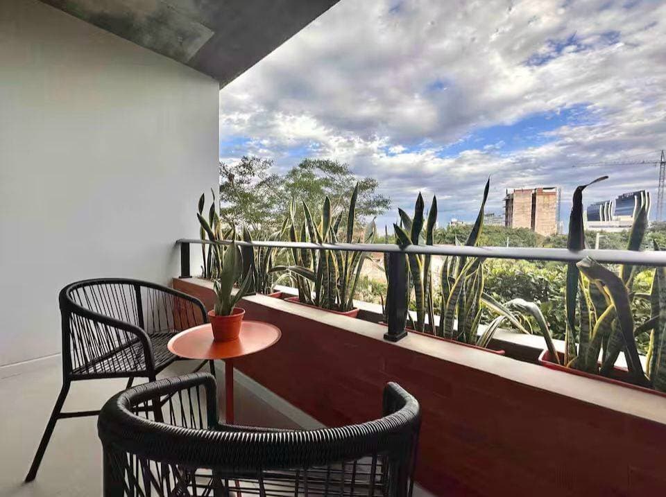 Departamento monoambiente amoblado en Flats del Sol - Las Lomas, Asunción, foto 4