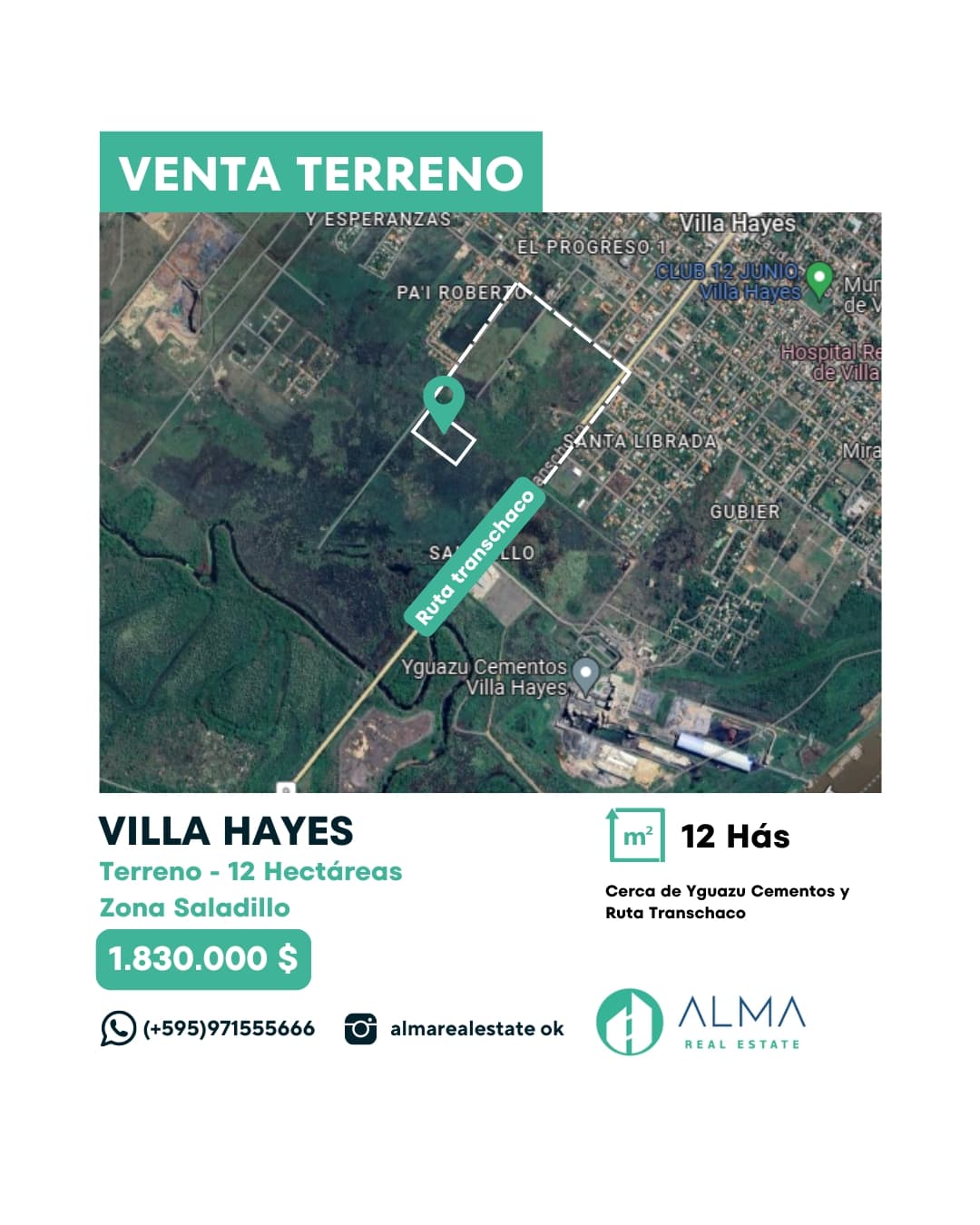 Terreno en villa hayes