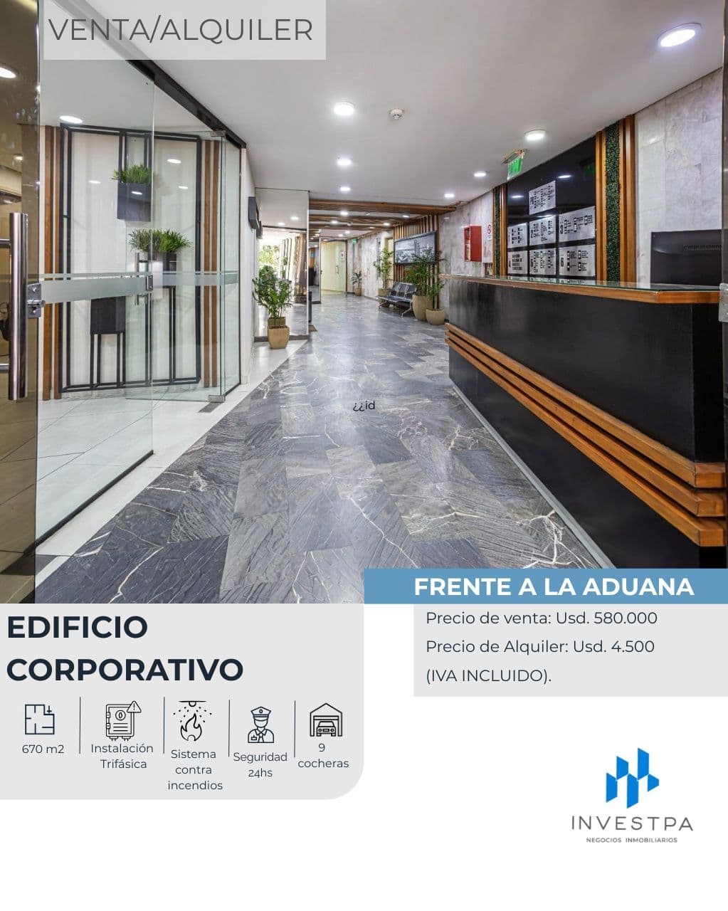 Edificio Corporativo en Venta o Alquiler