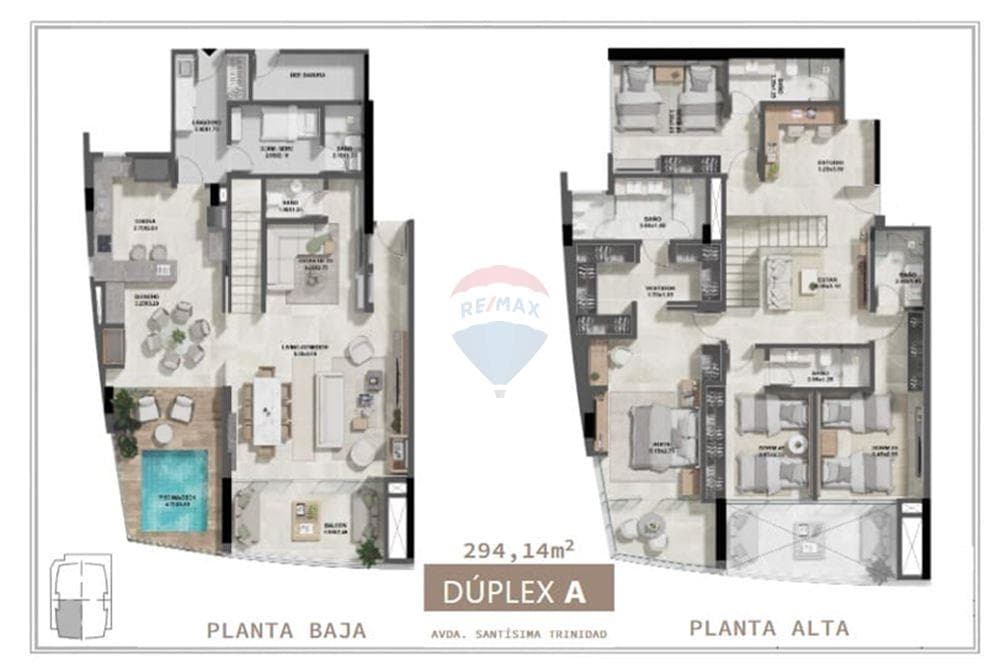 Duplex 4 Suites 294 m2 en The Address sobre Santisima Trinidad - Mburucuya, foto 2