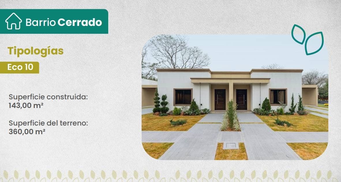 A la venta, casa barrio cerrado- Luque