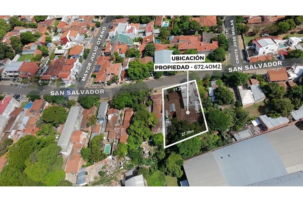 Terreno de 672 M2 en Barrio Jara, Asunción, foto 5