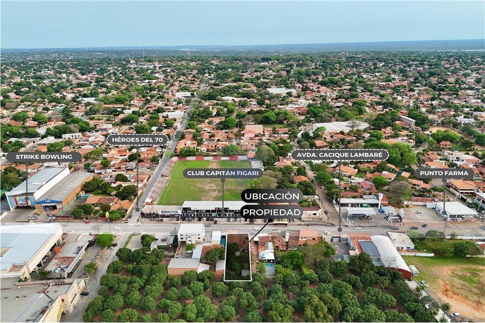 En venta enorme hermosa casa en lambare sobre cacique, foto 2